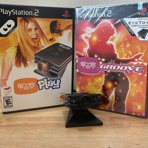 PlayStation 2 Eye Toy Play, Groove , and Camera